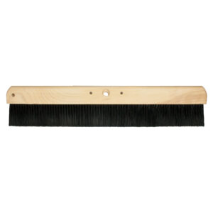 24" Wood Concrete Finishing Broom Head