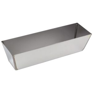 10" Heli-Arc Stainless Steel Mud Pan