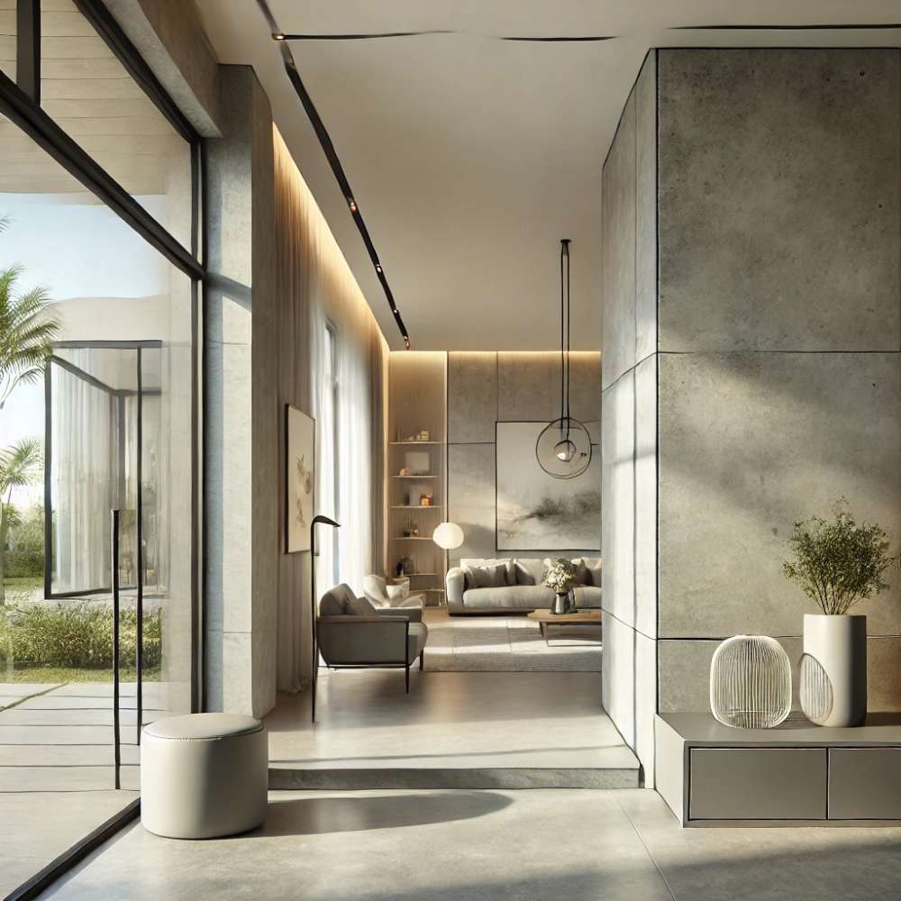 Microcement-Polished-Floor-and-Wall-Light-Grey4